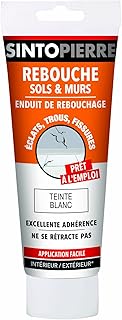 SINTOPIERRE - Enduit de Rebouchage Sols et Murs - Reconstitue les Parties Manquantes - Lissage Facile - Prêt à Emploi - Sans Odeur - Adhérence et Résistance Maximales -Technique Professionnelle - 330g