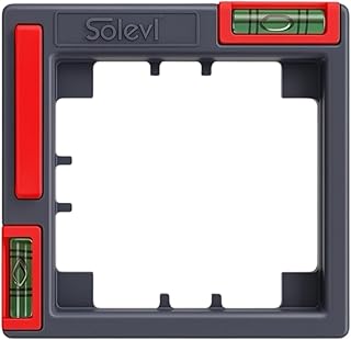 Gabarit de pose pour appareillage électrique - Niveau à bulle et aimants - Pose simple ou double, verticale ou horizontale - innovation primée