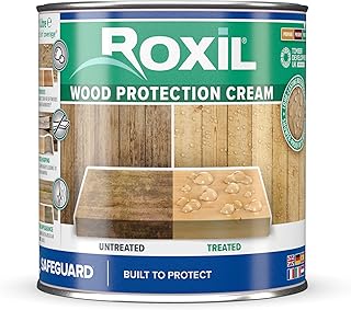 Roxil Crème Imperméabilisante pour Bois - 1 litre - Jusqu
