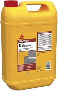 Sika Wall-08 Fixateur, apprêt acrylique pour fixer et sceller les fonds de surfaces poreuses et améliorer l