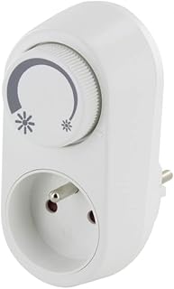 CHACON Prise dimmer - Blanc compatible LED dimmable