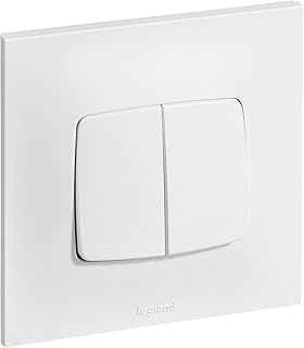 LEGRAND - Interrupteur Double ou Va-et-vient Neptune 10A - Commande d