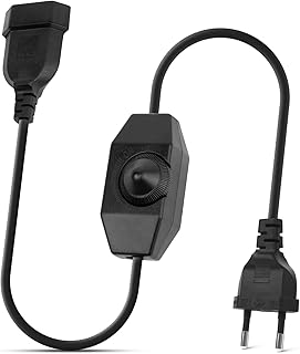 Variateur de Lumiere Rotatif, BRIMETI 2M Interrupteurs et Variateurs d