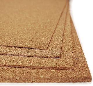 Feuilles de liège naturel étanche idéal pour revêtement mural sol et tableau d