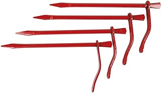 COGEX - Chevilles de fixation, Outils maçonnerie et pose carrelage - Lot de 4 chevillettes de maçon hexagonale, chevillettes pour fixation coffrage maçon - Longueur 250mm - Diamètre 9mm