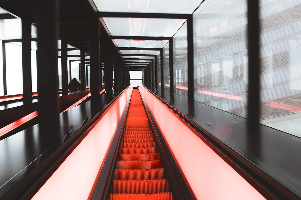 escalier mécanique